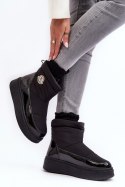 Śniegowce Model Gattea HY852 Black - Step in style Step in style Śniegowce Model Gattea HY852 Black - Step in style Step in style