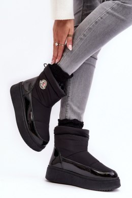Śniegowce Model Gattea HY852 Black - Step in style Step in style
