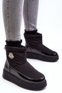 Śniegowce Model Gattea HY852 Black - Step in style Step in style Śniegowce Model Gattea HY852 Black - Step in style Step in style
