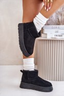 Śniegowce Model Saldren 24BT26-7368 Black - Step in style Step in style Śniegowce Model Saldren 24BT26-7368 Black - Step in style Step in style