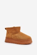 Śniegowce Model Saldren 24BT26-7368 Camel - Step in style Step in style Śniegowce Model Saldren 24BT26-7368 Camel - Step in style Step in style