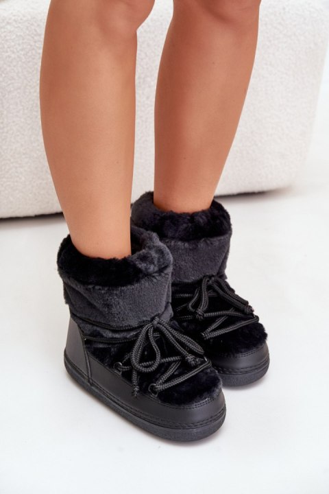Śniegowce Model Silvara 8139 Black - Step in style Step in style Śniegowce Model Silvara 8139 Black - Step in style Step in style