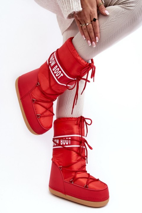 Śniegowce Model Venila NB618 Red - Step in style Step in style Śniegowce Model Venila NB618 Red - Step in style Step in style