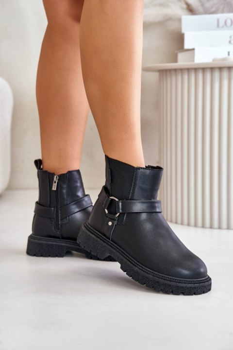 Sztyblety Model Big Star OO274A128 Black - Step in style Step in style Sztyblety Model Big Star OO274A128 Black - Step in style Step in style