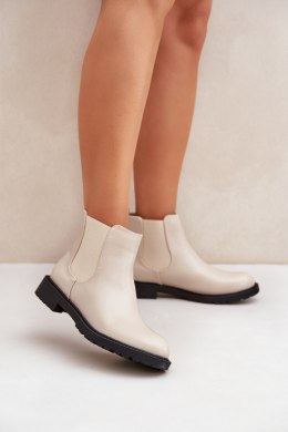 Sztyblety Model Selanna 22-313 Beige - Step in style Step in style