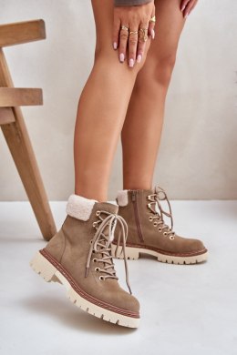 Trapery Model Ferelia F6278 Khaki - Step in style Step in style