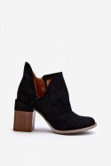 Botki Model Niartima A5722 Black - Step in style Step in style Botki Model Niartima A5722 Black - Step in style Step in style