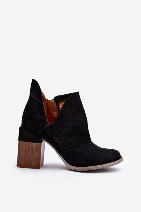 Botki Model Niartima A5722 Black - Step in style Step in style Botki Model Niartima A5722 Black - Step in style Step in style