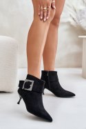 Botki Model Nirilis 7291 Black - Step in style Step in style Botki Model Nirilis 7291 Black - Step in style Step in style