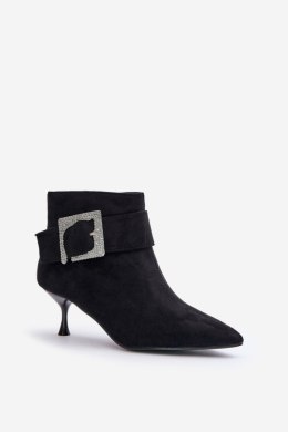 Botki Model Nirilis 7291 Black - Step in style Step in style