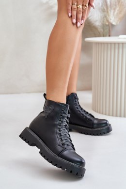 Botki Model Obeena 9681A Black - Step in style Step in style