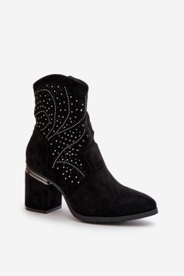 Botki Model S.Barski HY42-029 Black - Step in style Step in style