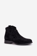 Botki Model S.Barski HY42-081 Black - Step in style Step in style Botki Model S.Barski HY42-081 Black - Step in style Step in style