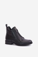 Botki Model S.Barski HY42-119 Black - Step in style Step in style Botki Model S.Barski HY42-119 Black - Step in style Step in style