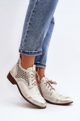 Botki Model Zazoo 2878/004 Silver - Step in style Step in style