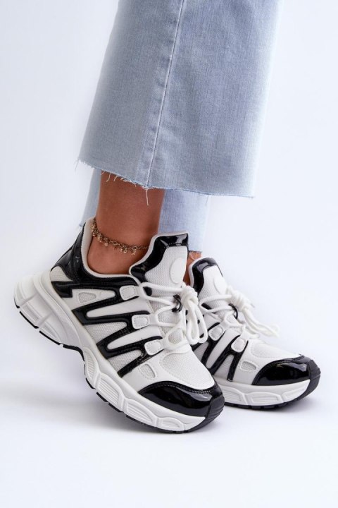 Buty Sportowe Model Ahmani NB633P White/Black - Step in style Step in style Buty Sportowe Model Ahmani NB633P White/Black - Step in style Step in style