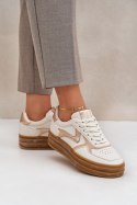 Buty Sportowe Model Annines 6486 Beige - Step in style Step in style Buty Sportowe Model Annines 6486 Beige - Step in style Step in style