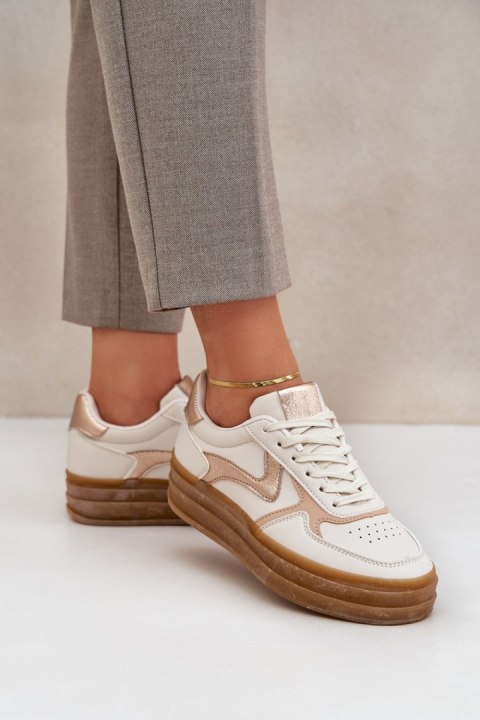 Buty Sportowe Model Annines 6486 Beige - Step in style Step in style Buty Sportowe Model Annines 6486 Beige - Step in style Step in style