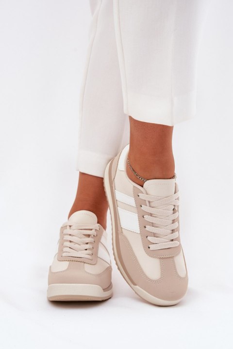 Buty Sportowe Model Galabis BL579P Beige - Step in style Step in style Buty Sportowe Model Galabis BL579P Beige - Step in style Step in style