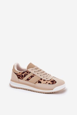 Buty Sportowe Model Galabis BL579P Beige/Brown - Step in style Step in style