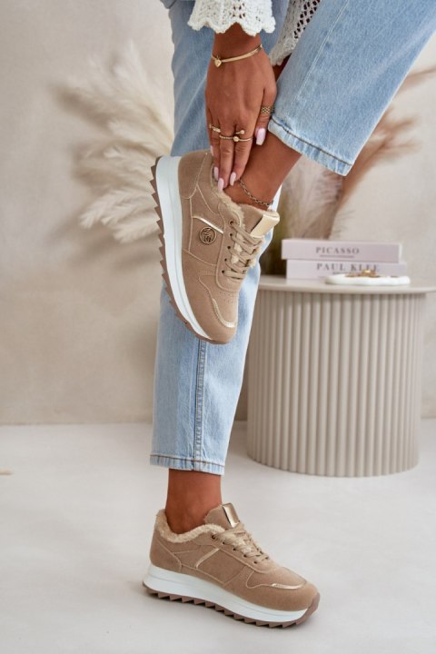 Buty Sportowe Model Lerisas TL289-63 Khaki - Step in style Step in style Buty Sportowe Model Lerisas TL289-63 Khaki - Step in style Step in style