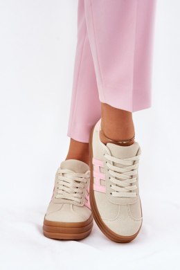 Buty Sportowe Model Syliyana 25SP26-9089 Beige - Step in style Step in style
