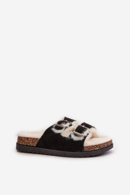 Kapcie Model Ezilena WSL-200 Black - Step in style Step in style