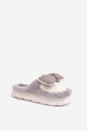 Kapcie Model Grilis FA-199 Grey - Step in style Step in style Kapcie Model Grilis FA-199 Grey - Step in style Step in style