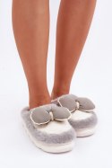 Kapcie Model Grilis FA-199 Grey - Step in style Step in style Kapcie Model Grilis FA-199 Grey - Step in style Step in style