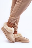 Kapcie Model Lanoze EV-58 Light Beige - Step in style Step in style Kapcie Model Lanoze EV-58 Light Beige - Step in style Step in style