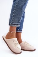 Kapcie Model Mabira MB8643 Beige - Step in style Step in style Kapcie Model Mabira MB8643 Beige - Step in style Step in style