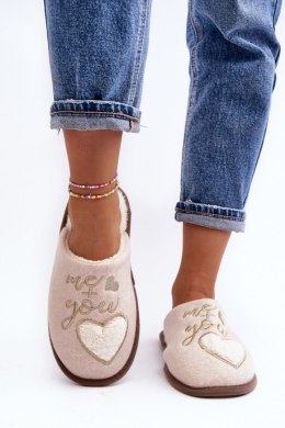 Kapcie Model Mabira MB8643 Beige - Step in style Step in style