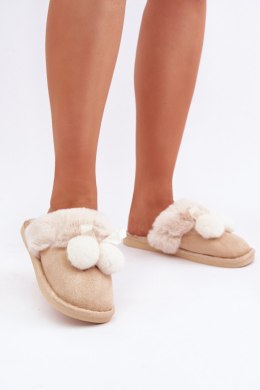 Kapcie Model Nartani YL-311 Beige - Step in style Step in style