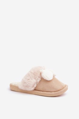 Kapcie Model Nartani YL-311 Beige - Step in style Step in style