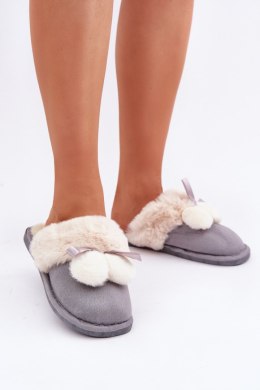 Kapcie Model Nartani YL-311 Grey - Step in style Step in style