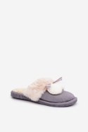 Kapcie Model Nartani YL-311 Grey - Step in style Step in style Kapcie Model Nartani YL-311 Grey - Step in style Step in style