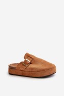 Kapcie Model Terilaina TL8-123 Camel - Step in style Step in style Kapcie Model Terilaina TL8-123 Camel - Step in style Step in style