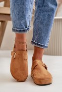 Kapcie Model Terilaina TL8-123 Camel - Step in style Step in style Kapcie Model Terilaina TL8-123 Camel - Step in style Step in style