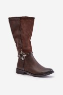 Kozaki Model Leatharia ASA62-112 Brown - Step in style Step in style Kozaki Model Leatharia ASA62-112 Brown - Step in style Step in style