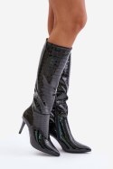 Kozaki Model Reanwenna LQ-125 Black - Step in style Step in style Kozaki Model Reanwenna LQ-125 Black - Step in style Step in style