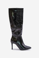 Kozaki Model Reanwenna LQ-125 Black - Step in style Step in style Kozaki Model Reanwenna LQ-125 Black - Step in style Step in style
