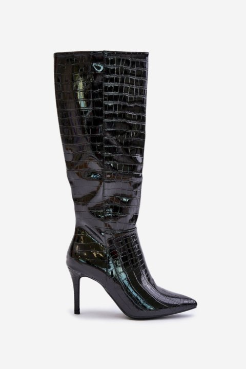 Kozaki Model Reanwenna LQ-125 Black - Step in style Step in style Kozaki Model Reanwenna LQ-125 Black - Step in style Step in style