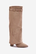 Kozaki Model Urelli LA-289 Beige - Step in style Step in style Kozaki Model Urelli LA-289 Beige - Step in style Step in style