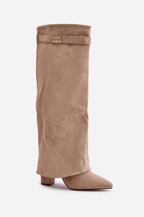 Kozaki Model Urelli LA-289 Beige - Step in style Step in style Kozaki Model Urelli LA-289 Beige - Step in style Step in style