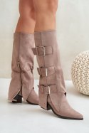 Kozaki Model Vamissa QT108P Beige - Step in style Step in style Kozaki Model Vamissa QT108P Beige - Step in style Step in style