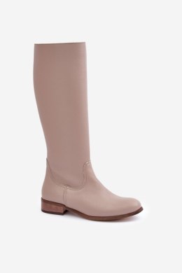 Kozaki Model Zazoo 3616 Light Beige - Step in style Step in style