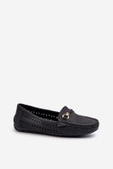 Mokasyny Model Kaydance VG251 Black - Step in style Step in style Mokasyny Model Kaydance VG251 Black - Step in style Step in style