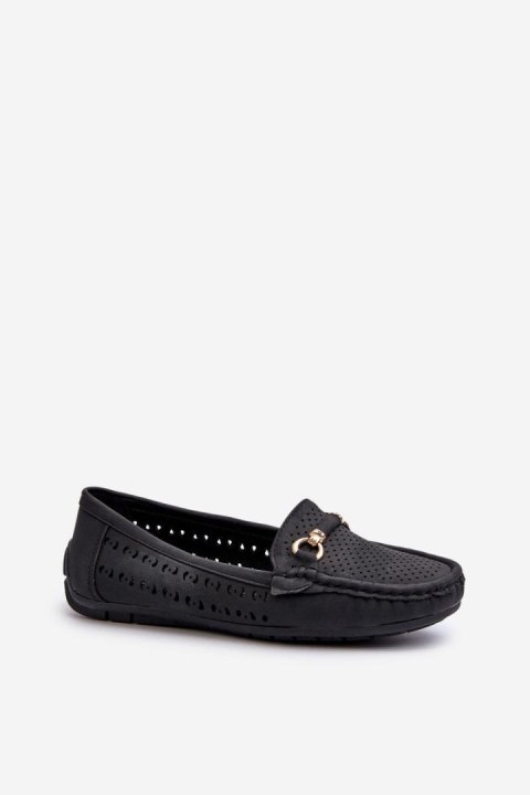 Mokasyny Model Kaydance VG251 Black - Step in style Step in style Mokasyny Model Kaydance VG251 Black - Step in style Step in style