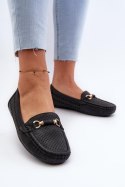 Mokasyny Model Kaydance VG251 Black - Step in style Step in style Mokasyny Model Kaydance VG251 Black - Step in style Step in style
