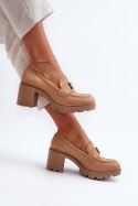 Półbuty Model Ranunca RMR23108-2 camel - Step in style Step in style Półbuty Model Ranunca RMR23108-2 camel - Step in style Step in style